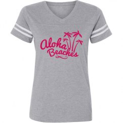 Ladies Relaxed Fit Vintage Sports Tee