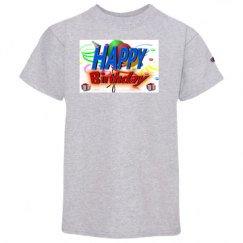 Youth Champion Short Sleeve Tagless Tee