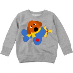 Toddler Crewneck Basic Promo Sweatshirt