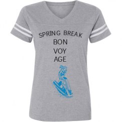 Ladies Relaxed Fit Vintage Sports Tee