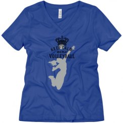 Ladies Relaxed Fit V-Neck Tee