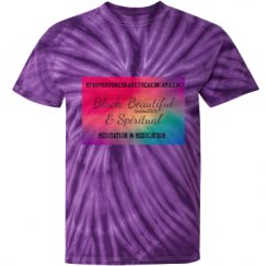 Unisex Tie-Dye Cyclone Pinwheel Tee