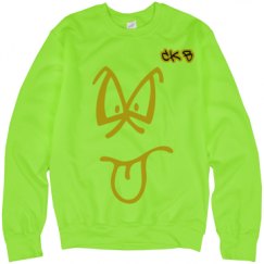 Unisex Neon Crewneck Sweatshirt