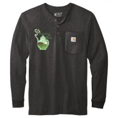 Unisex Carhartt Long Sleeve Henley Tee 