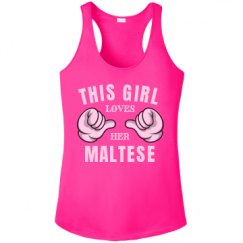 Ladies Athletic Performance Racerback Tank