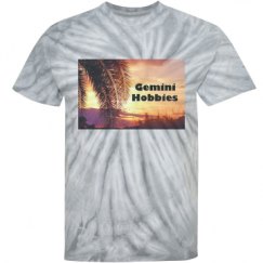 Unisex Tie-Dye Cyclone Pinwheel Tee