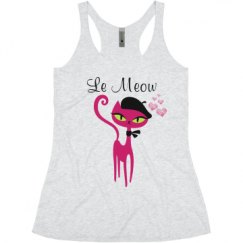 Ladies Slim Fit Super Soft Racerback Triblend Tank