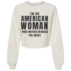 Women's Raglan Pullover Fleece