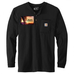 Unisex Carhartt Long Sleeve Henley Tee 