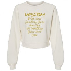 Women's Raglan Pullover Fleece