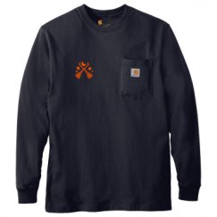 Unisex Carhartt Pocket Long Sleeve Tee