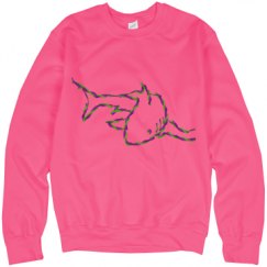 Unisex Neon Crewneck Sweatshirt