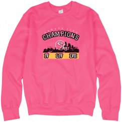 Unisex Neon Crewneck Sweatshirt