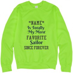 Unisex Neon Crewneck Sweatshirt