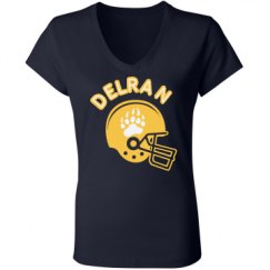 Ladies Slim Fit V-Neck Jersey Tee