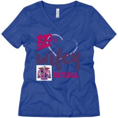 Ladies Relaxed Fit V-Neck Tee