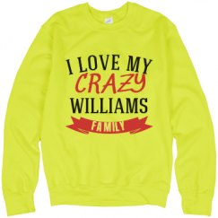 Unisex Neon Crewneck Sweatshirt