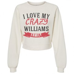 Women's Raglan Pullover Fleece