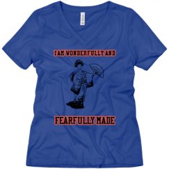 Ladies Relaxed Fit V-Neck Tee