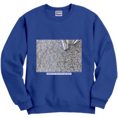 Unisex Film and Foil Crewneck Sweatshirt