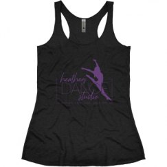 Ladies Slim Fit Super Soft Racerback Triblend Tank