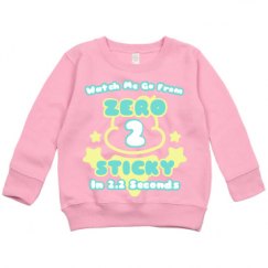 Toddler Crewneck Basic Promo Sweatshirt