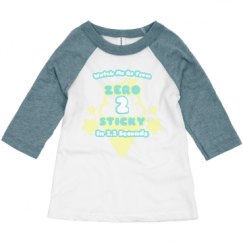 Toddler 3/4 Sleeve Raglan Tee