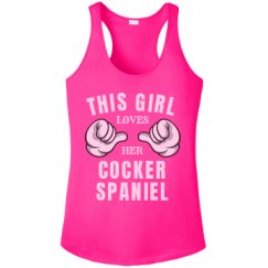 Ladies Athletic Performance Racerback Tank