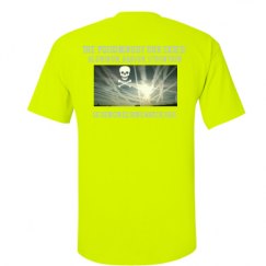 Unisex Ultra Cotton Safety Neon Crewneck Tee