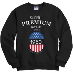 Unisex Film and Foil Crewneck Sweatshirt