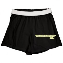 Slim Fit Cheer Shorts