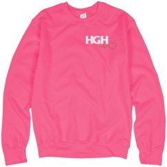 Unisex Neon Crewneck Sweatshirt