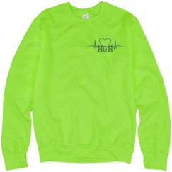 Unisex Neon Crewneck Sweatshirt