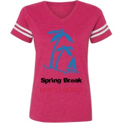 Ladies Relaxed Fit Vintage Sports Tee