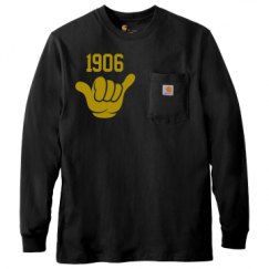 Unisex Carhartt Pocket Long Sleeve Tee