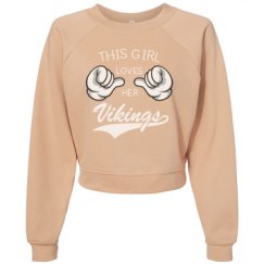 Women's Raglan Pullover Fleece