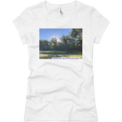 Ladies Slim Fit Basic Promo Jersey Tee