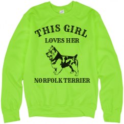 Unisex Neon Crewneck Sweatshirt