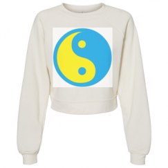 Women's Raglan Pullover Fleece