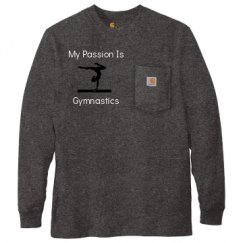 Unisex Carhartt Pocket Long Sleeve Tee