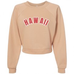 Women's Raglan Pullover Fleece