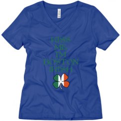 Ladies Relaxed Fit V-Neck Tee