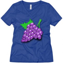 Ladies Relaxed Fit V-Neck Tee