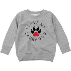 Toddler Crewneck Basic Promo Sweatshirt