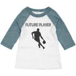 Toddler 3/4 Sleeve Raglan Tee