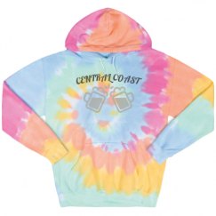 Unisex Tie-Dye Fleece Hoodie