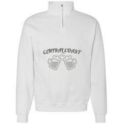 Unisex Cadet Collar Sweatshirt