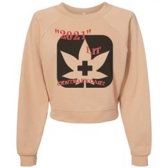 Women's Raglan Pullover Fleece