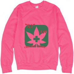 Unisex Neon Crewneck Sweatshirt