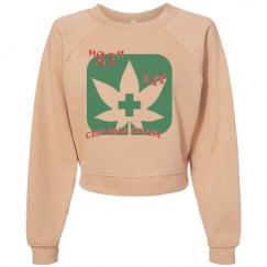 Women's Raglan Pullover Fleece